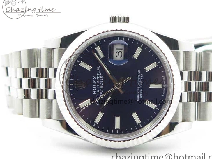 MiroTime 0415 DateJust 36mm 126234 BP Maker 1:1 Best Edition 904L Steel New Version Blue Dial on Jubilee Bracelet DailyWear 3076